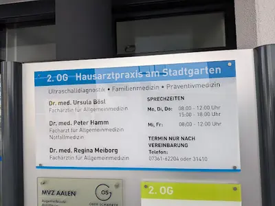 Hausarztpraxis am Stadtgarten - Dr. Bösl / Dr. Hamm