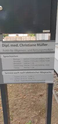 Fachärztin für Allgemeinmedizin Christiane Müller