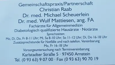 Gemeinschaftspraxis Dr. med. Michael Scheuerlein & Christian Raab