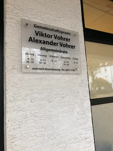 Gemeinschaftspraxis Viktor und Alexander Vohrer Allgemeinärzte