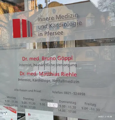 Kardiologisch- fachärztliche und internistisch-hausärztliche Praxis Dres. Göppl, Riehle & Berghaus - Augsburg-Pfersee