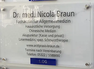 Dr. med. Nicola Braun Fachärztin für Allgemeinmedizin