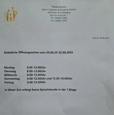 Hausarztpraxis Gutzmer/ Arendt
