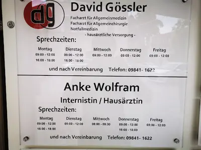 Allgemeinarzt Gössler David