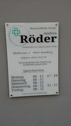 Andrea Röder -Fachärztin für Allgemeinmedizin