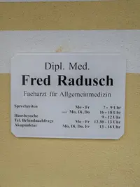 Dipl. Med. Fred Radusch