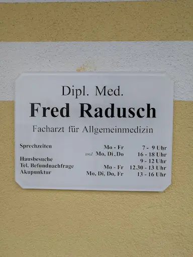 Dipl. Med. Fred Radusch