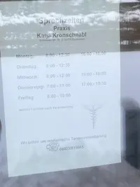 Fachärztin für Allgemeinmedizin Katja Kronschnabl