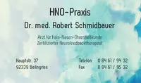 Dr. med. Robert Schmidbauer