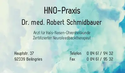 Dr. med. Robert Schmidbauer