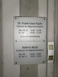 Dr. med. Frank-Uwe Fuchs/ Dr. med Hannah Burian