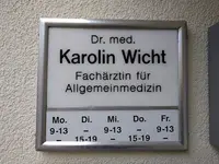 Dr. med. Karolin Wicht Fachärztin f. Allgemeinmedizin