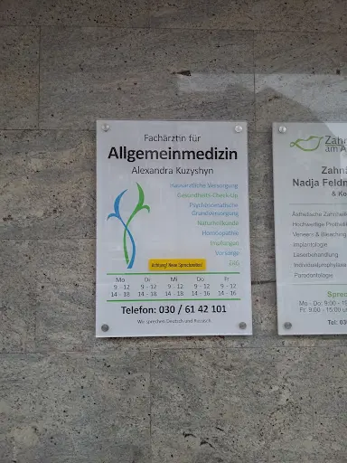 Fachärztin für Allgemeinmedizin Dipl. med. Alexandra Kuzyshyn