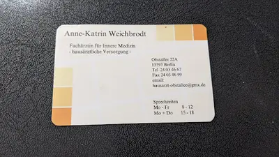 Frau Anne-Katrin Weichbrodt