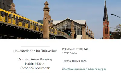 Hausärztinnen im Bülowkiez - Praxis für Allgemeinmedizin am U-Bahnhof Bülowstraße