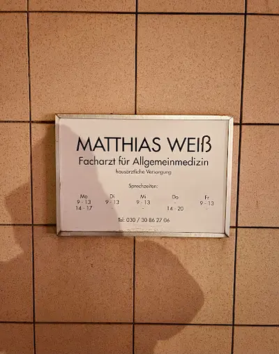 Hausarztpraxis Berlin Mitte | Matthias Weiß (Nachf. Dipl.-Med. Hartmann)