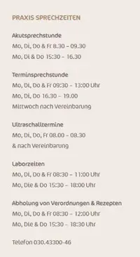 Hausarztpraxis Dr. Christine Haebler David Haebler