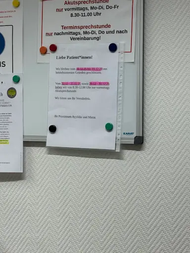 Hausarztpraxis Dr. med. S. Ayyildiz und Z. Maras