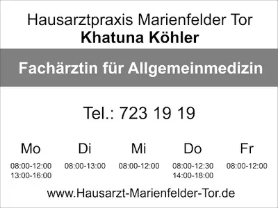 Hausarztpraxis Marienfelder Tor | Khatuna Köhler
