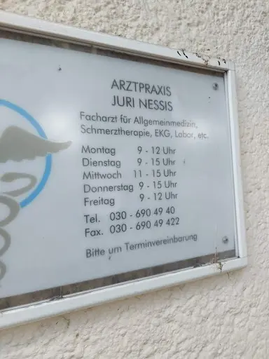 Juri Nessis Facharzt für Allgemeinmedizin