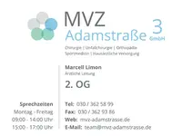 MVZ Adamstraße 3 | Chirurgie, Orthopädie & Hausärztliche Versorgung in Berlin-Spandau