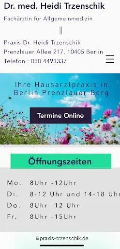 Praxis Dr. med. Heidi Trzenschik