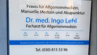 Praxis für Allgemeinmedizin - Dr. med. Ingo Lehl