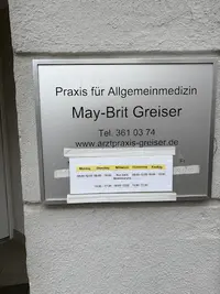 Praxis für Allgemeinmedizin May-Brit Greiser