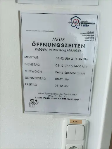 Internistische Hausarztpraxis Y. Wilke