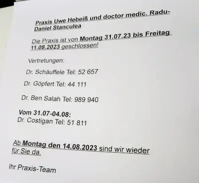 Dr. med. Uwe Hebeiß