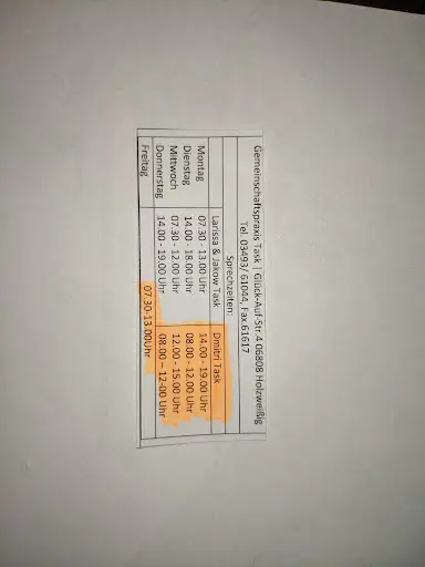 Gemeinschaftspraxis Task