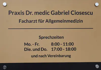Herr Dr. medic Gabriel Ioan Ciosescu