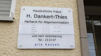 Facharzt für Allgemeinmedizin/General Practitioner Hinnerk Dankert-Thies