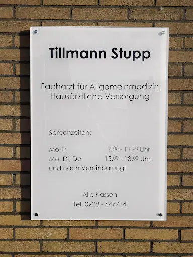 Praxis Tillmann Stupp, Facharzt für Allgemeinmedizin