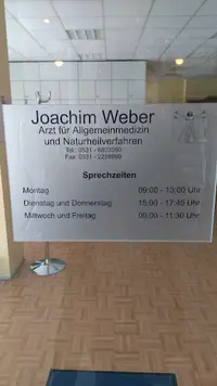 Allgemeinmediziner und Naturheilverfahren Joachim Weber