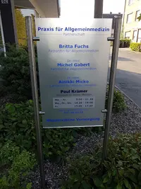 Hausärztliche Gemeinschaftspraxis Lüssum (B. Fuchs, Dr. M. Gabert, P. Krämer, Dr. A. Micko und A. Rinkenauer)