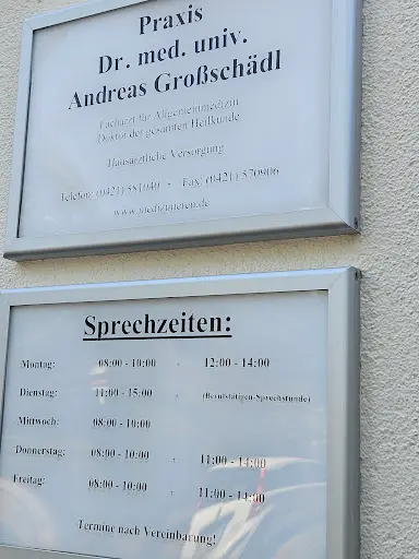 Praxis Dr. Andreas Großschädl, Facharzt für Allgemeinmedizin, Hausarzt, Tauchmedizin, TTU