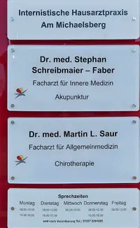 Internistische Hausarztpraxis am Michaelsberg Dr. med. Stephan Schreibmaier - Faber