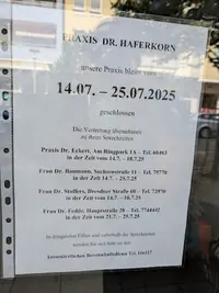 Dr. med. Martin Haferkorn Facharzt für Allgemeinmedizin