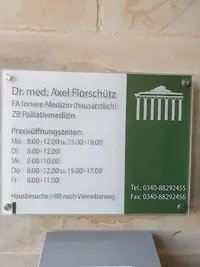 Herr Dr. med. Axel Florschütz