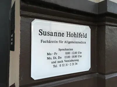 Susanne Hohlfeld Fachärztin für Allgemeinmedizin