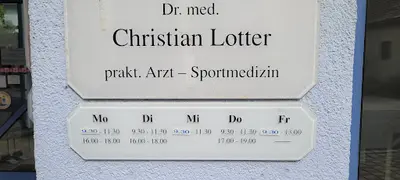 Herr Dr. med. Christian Lotter