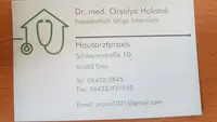 Dr. med. Orsolya Hokstok