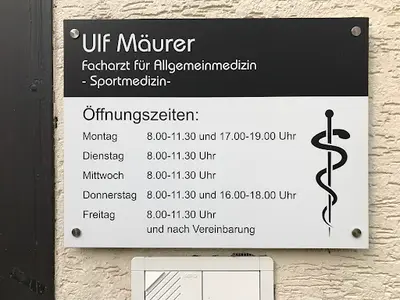 Dr. Ulf Mäurer Facharzt für Allgmeinmedizin