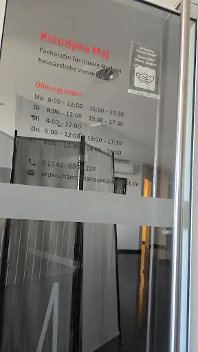 Klaudyna Maj, Praxis für Innere Medizin