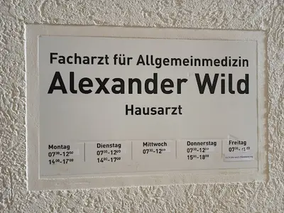 Alexander Wild Facharzt für Allgemeinmedizin