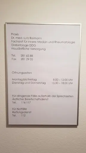 Dr. med. Lutz Reimann