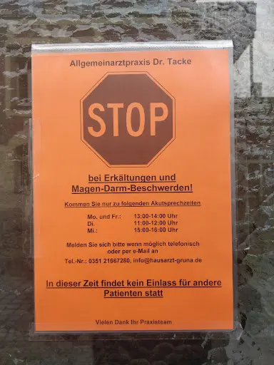 Herr Dr. med. Reiko Tacke