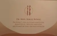 Allgemeinarztpraxis Herr Dr. med. Sergej König