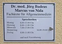 Dr.med. Jörg Budeus u. Marcus von Nida Fachärzte für Allgemeinmedizin